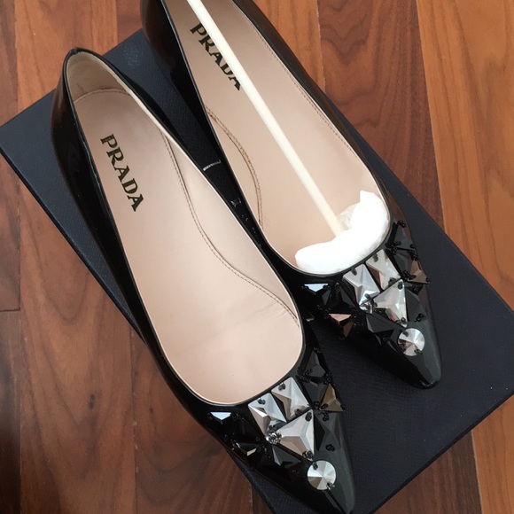 Prada embellished ballet flats - Picture 12 of 14